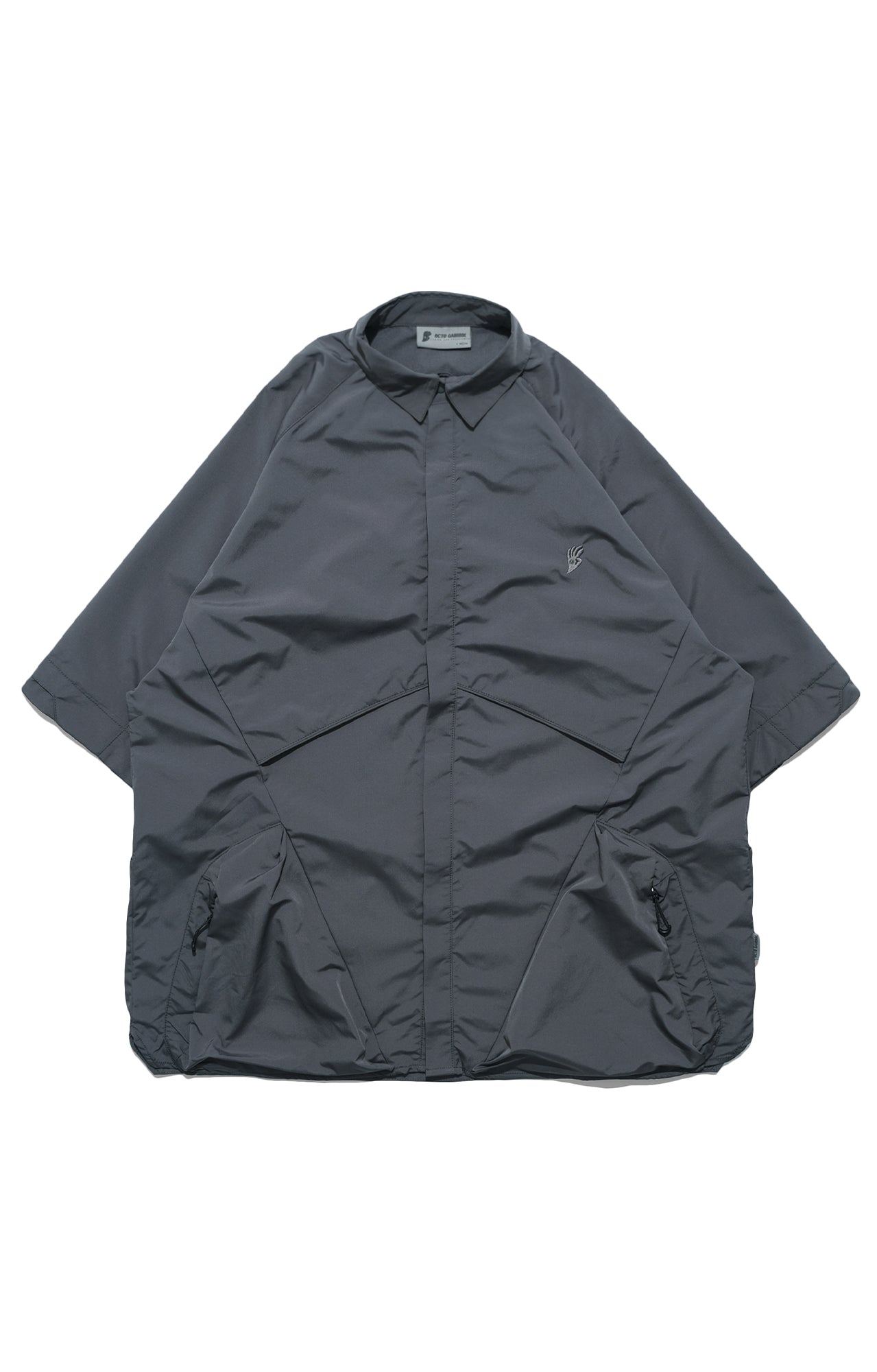 SS22/ 04 ST-072 Crossbag Shirt(Grey)