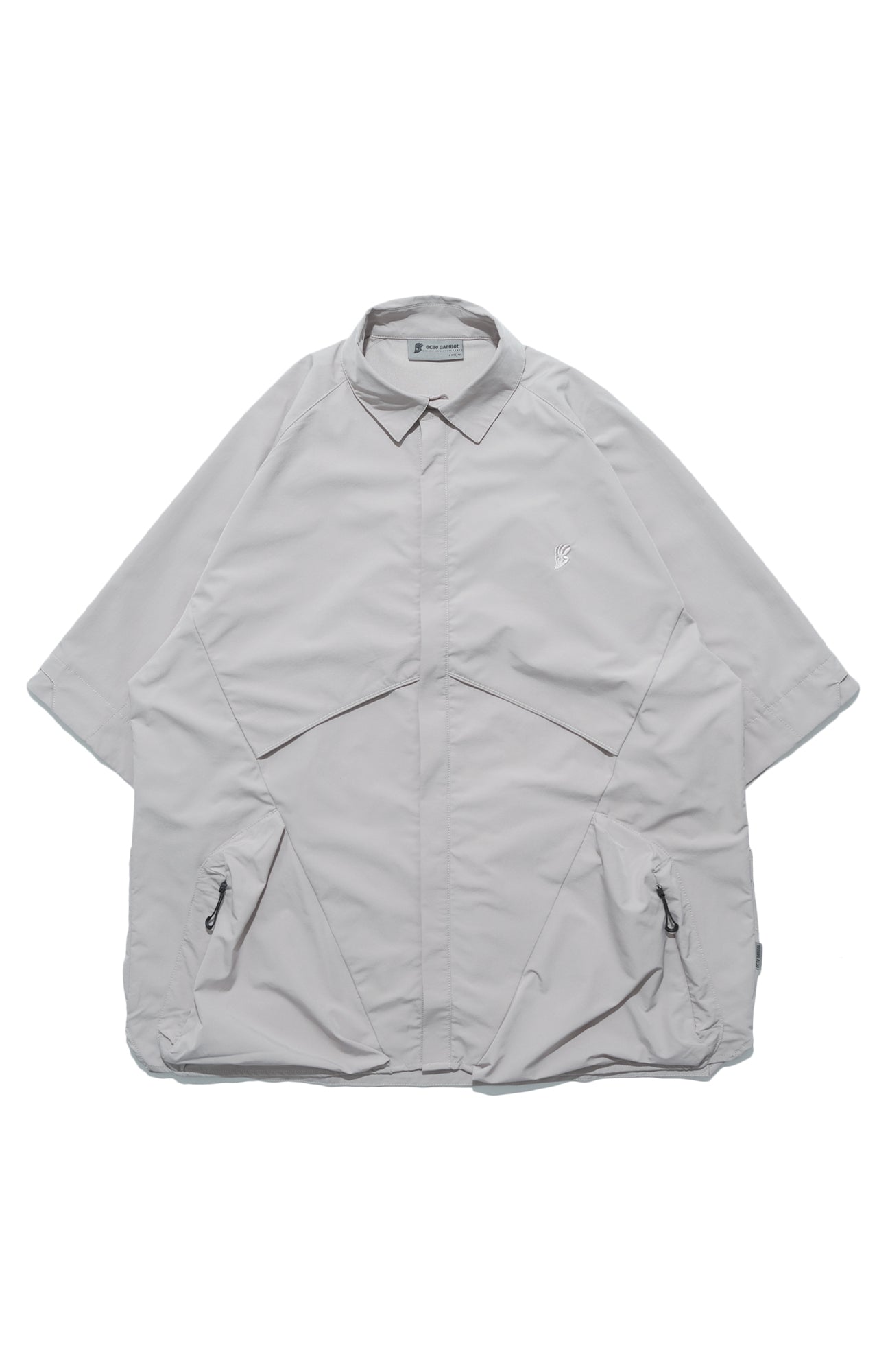 SS22/ 04 ST-072 Crossbag Shirt(Ivory White)