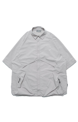 SS22/ 04 ST-072 Crossbag Shirt(Ivory White)
