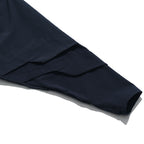 AW22 / 02 — T22-063 Armored Arm Nylon Long Sleeve T-shirt (Navy)