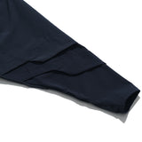 AW22 / 02 — T22-063 Armored Arm Nylon Long Sleeve T-shirt (Navy)
