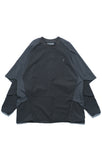 AW22 / 02 — T22-063 Armored Arm Nylon Long Sleeve T-shirt (Grey)