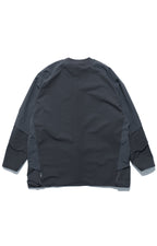 AW22 / 02 — T22-063 Armored Arm Nylon Long Sleeve T-shirt (Grey)