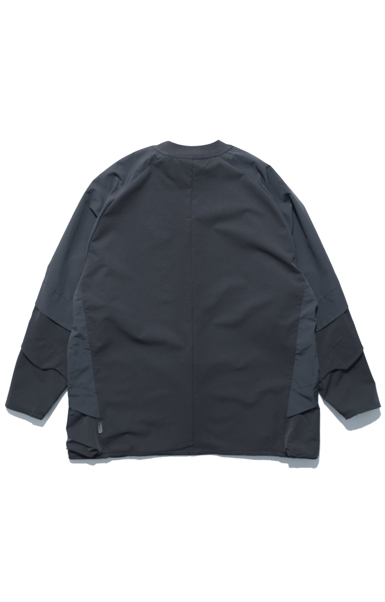 AW22 / 02 — T22-063 Armored Arm Nylon Long Sleeve T-shirt (Grey)