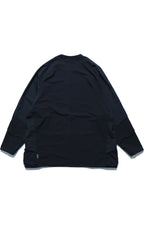 AW22 / 02 — T22-063 Armored Arm Nylon Long Sleeve T-shirt (Navy)