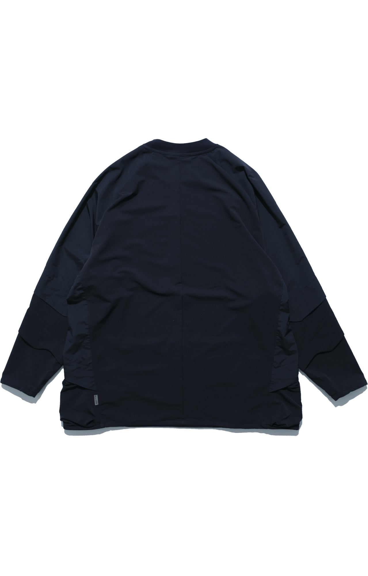 AW22 / 02 — T22-063 Armored Arm Nylon Long Sleeve T-shirt (Navy)