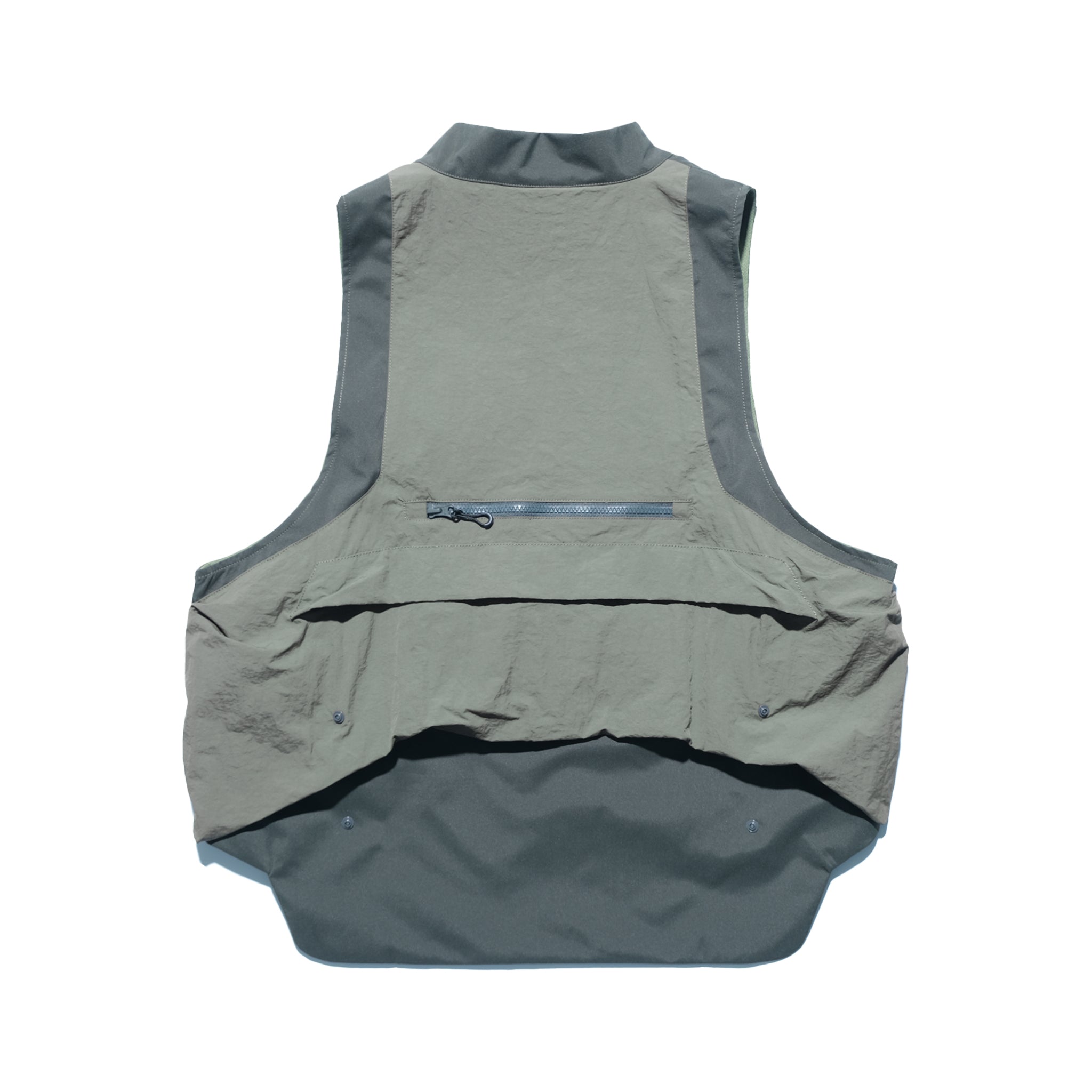 AW22 / 11 — T22-065 Crossbody Bag Utility Vest  (Green)