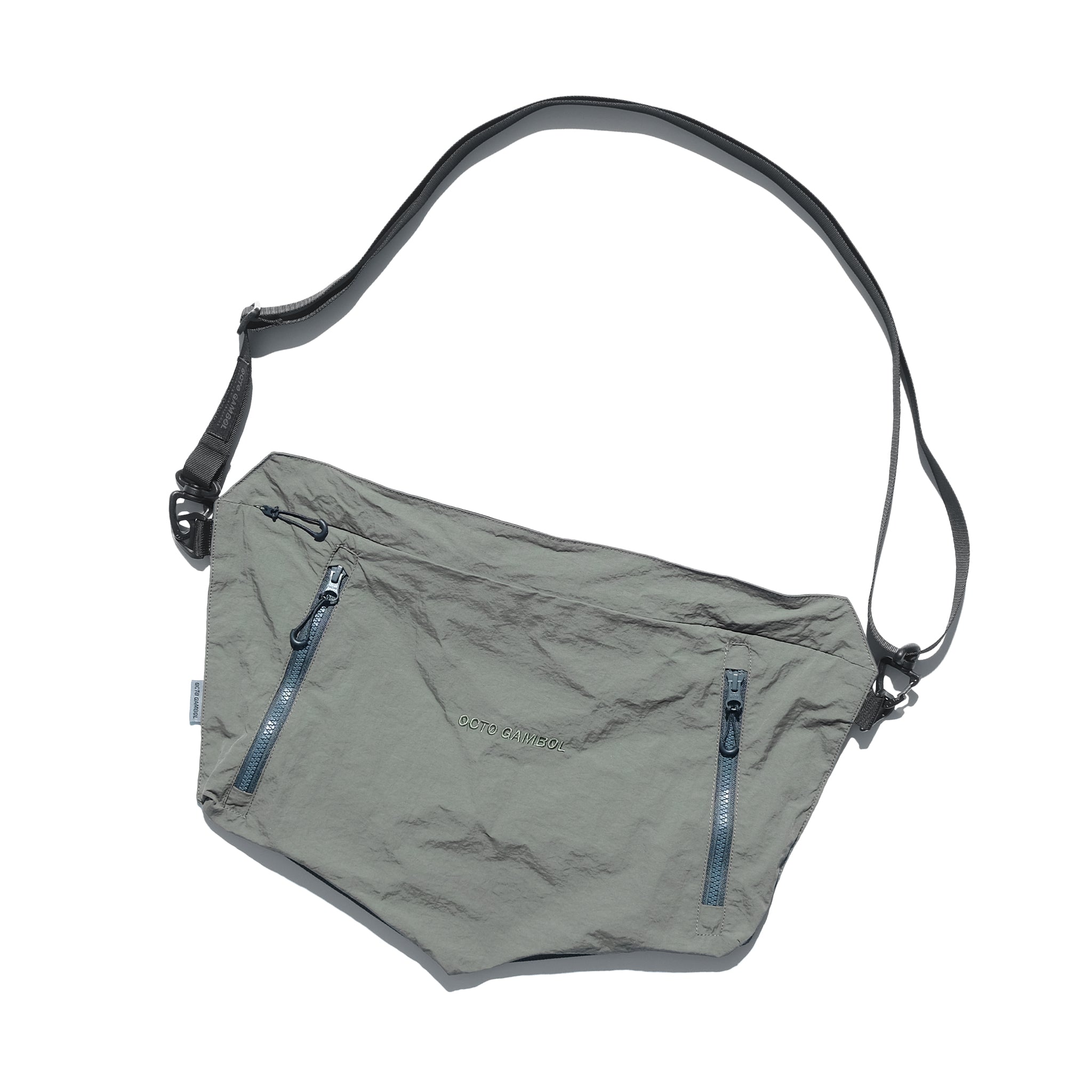 AW22 / 11 — T22-065 Crossbody Bag Utility Vest  (Green)