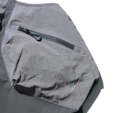 AW22 / 11 — T22-065 Crossbody Bag Utility Vest  (Grey)