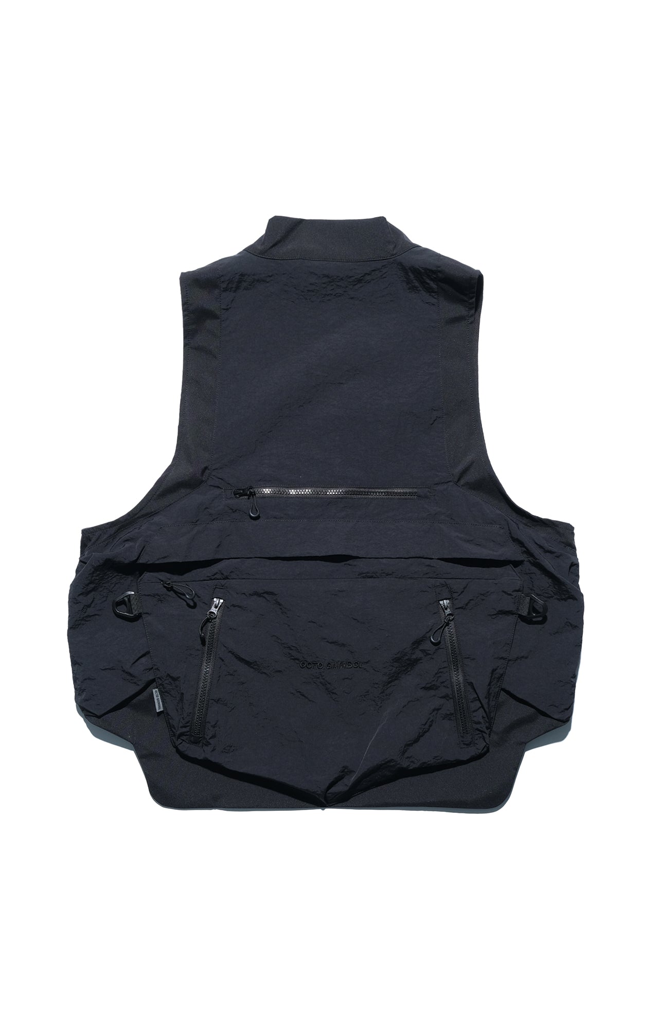 AW22 / 11 — T22-065 Crossbody Bag Utility Vest  (Black)