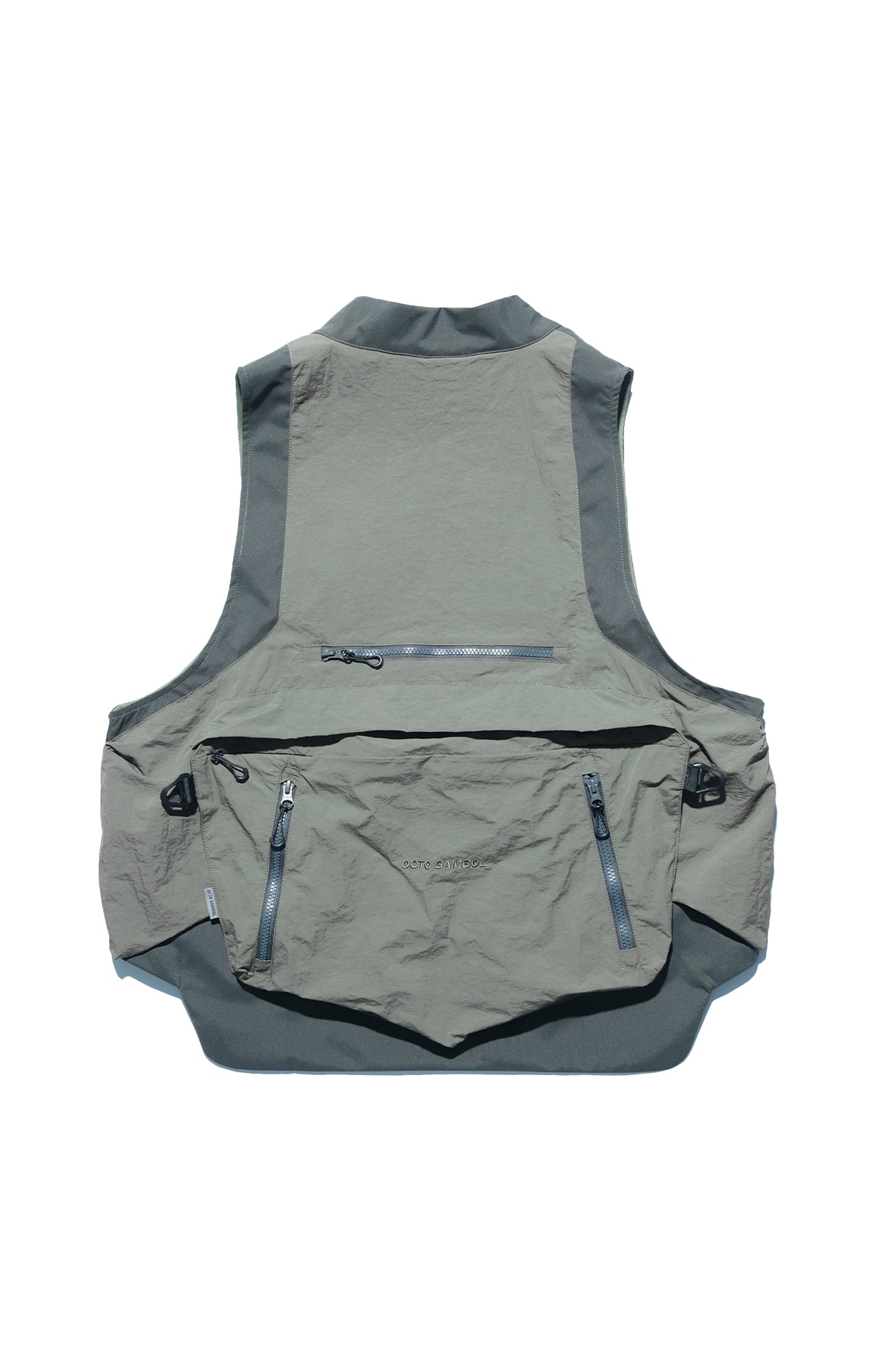 AW22 / 11 — T22-065 Crossbody Bag Utility Vest  (Green)