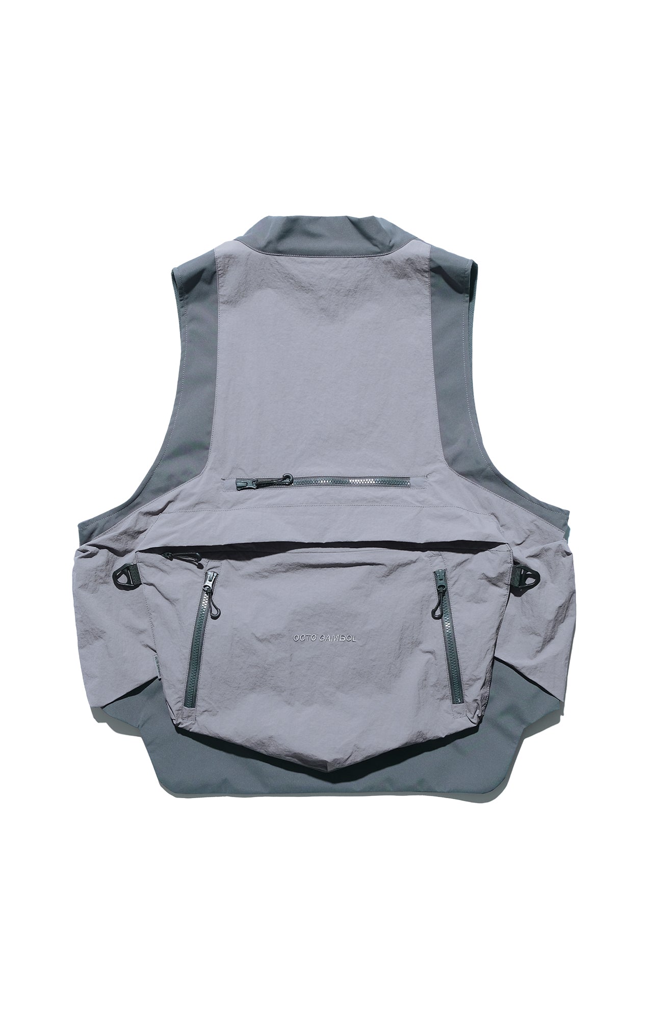 AW22 / 11 — T22-065 Crossbody Bag Utility Vest  (Grey)