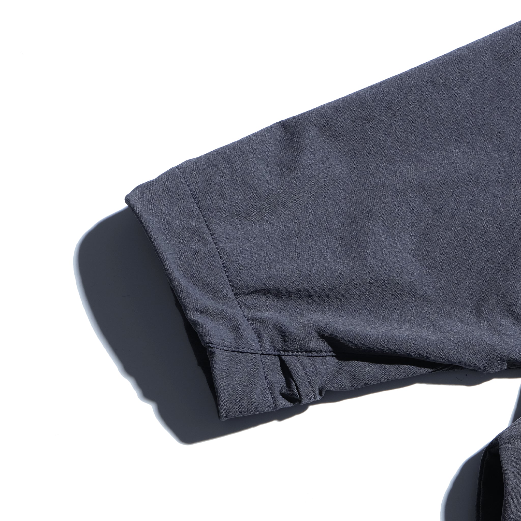 AW22 / 08 — T22-066 Turtleneck hidden hood Hoodie (Navy)