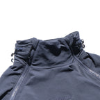 AW22 / 08 — T22-066 Turtleneck hidden hood Hoodie (Navy)