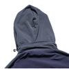 AW22 / 08 — T22-066 Turtleneck hidden hood Hoodie (Navy)