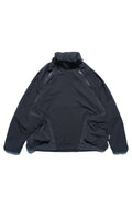 AW22 / 08 — T22-066 Turtleneck hidden hood Hoodie (Black)