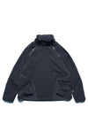 AW22 / 08 — T22-066 Turtleneck hidden hood Hoodie (Black)