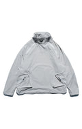AW22 / 08 — T22-066 Turtleneck hidden hood Hoodie (Ivory White)