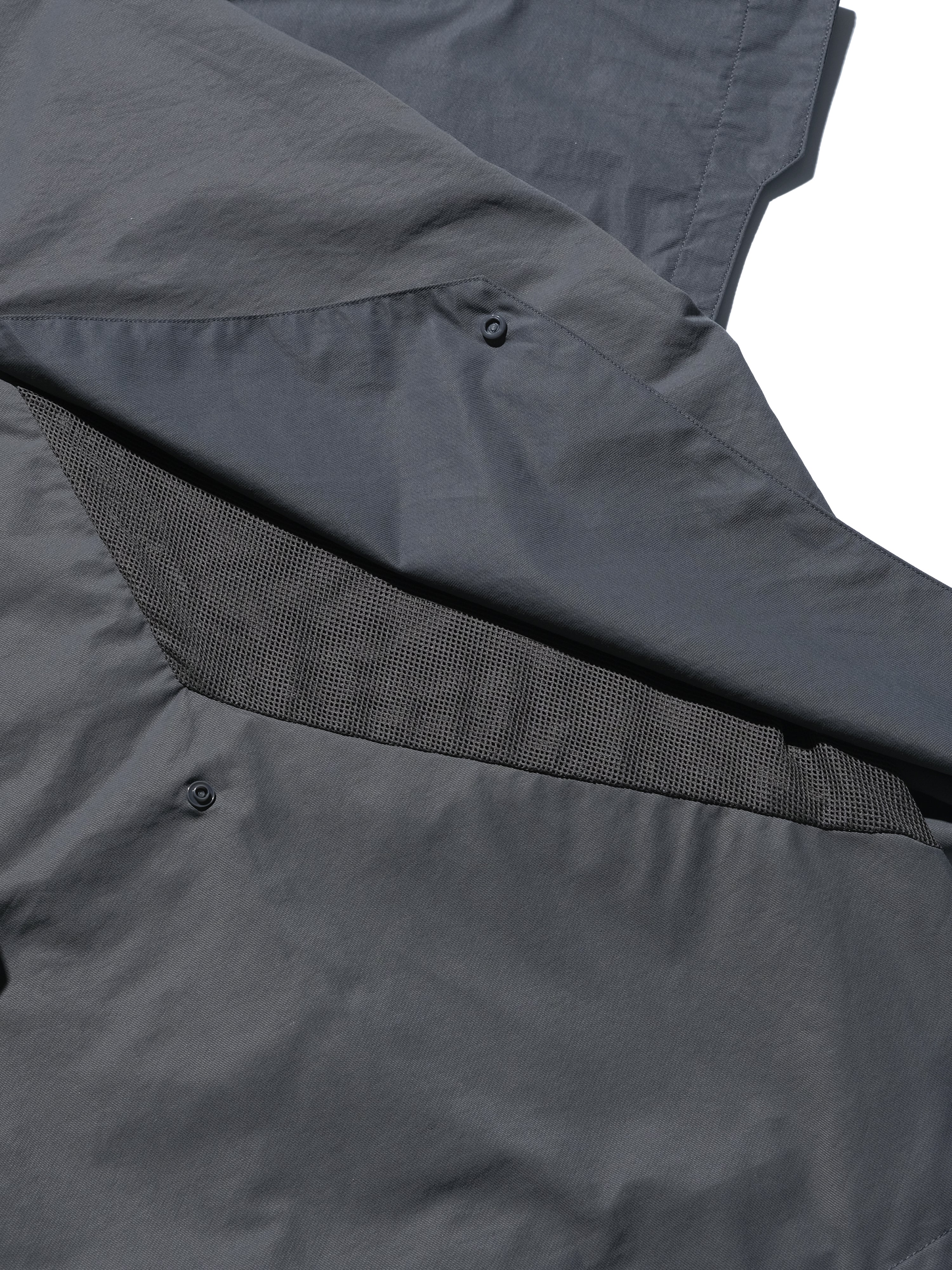 SS23 / 03 — T23-069 Switchable Breathing Shirt (Iron Grey)