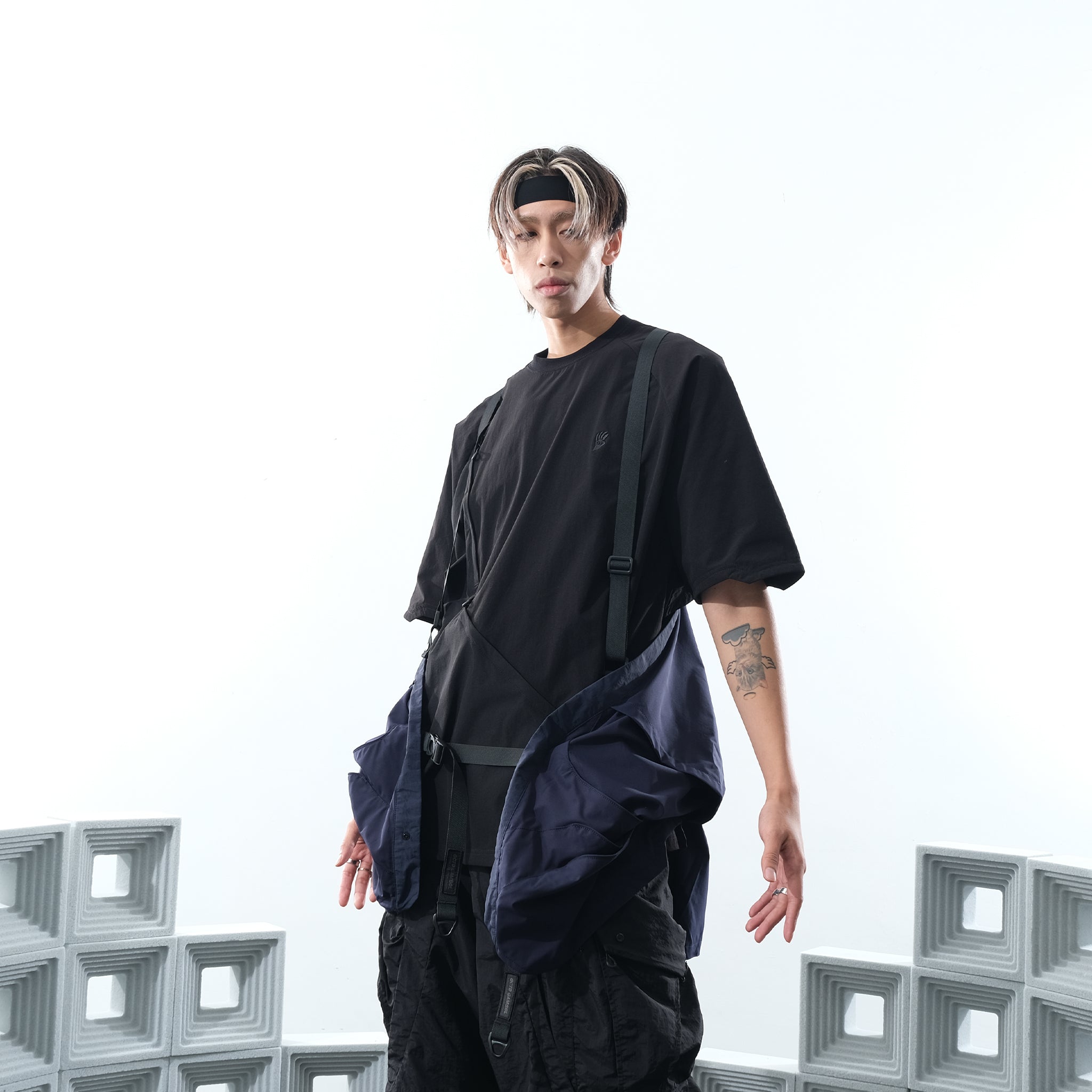 SS22/ 08  ST-073 Vest Jinbei (Navy)