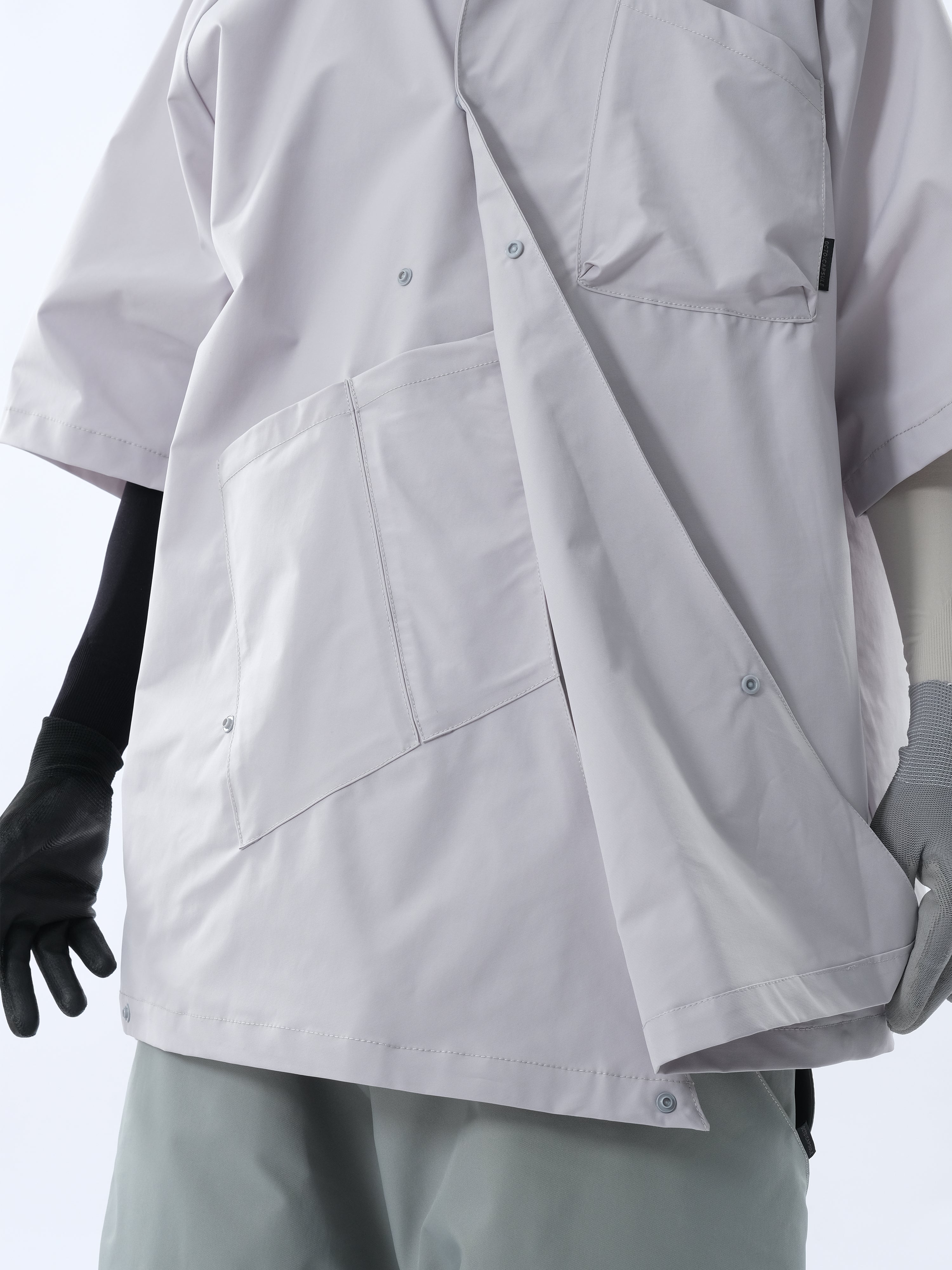 Capsule 01 / CST-114 Inner Pocket Shirt  (Light Grey)