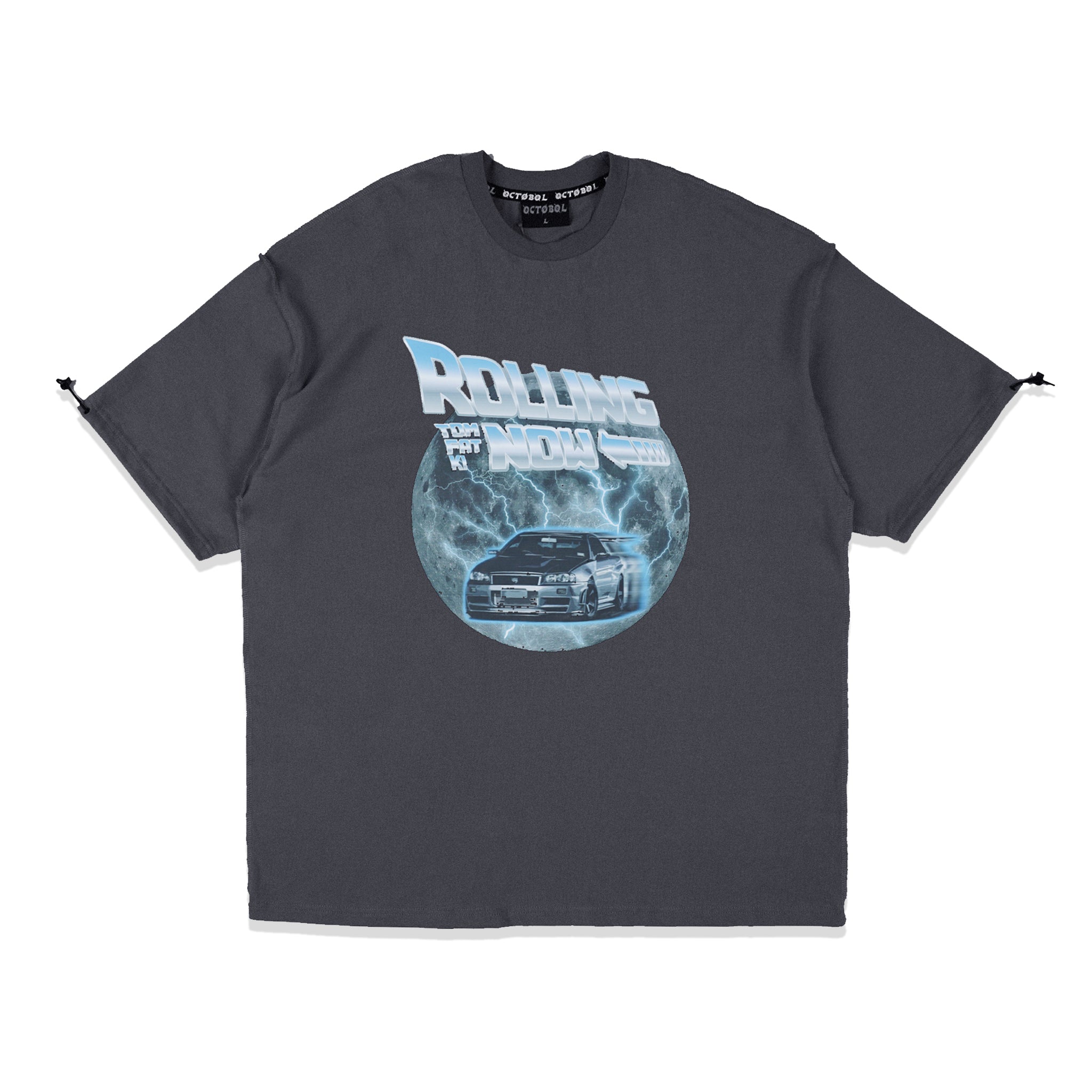 OCTO GAMBOL x TFK02 Rolling Now T-shirt (Dark Grey)