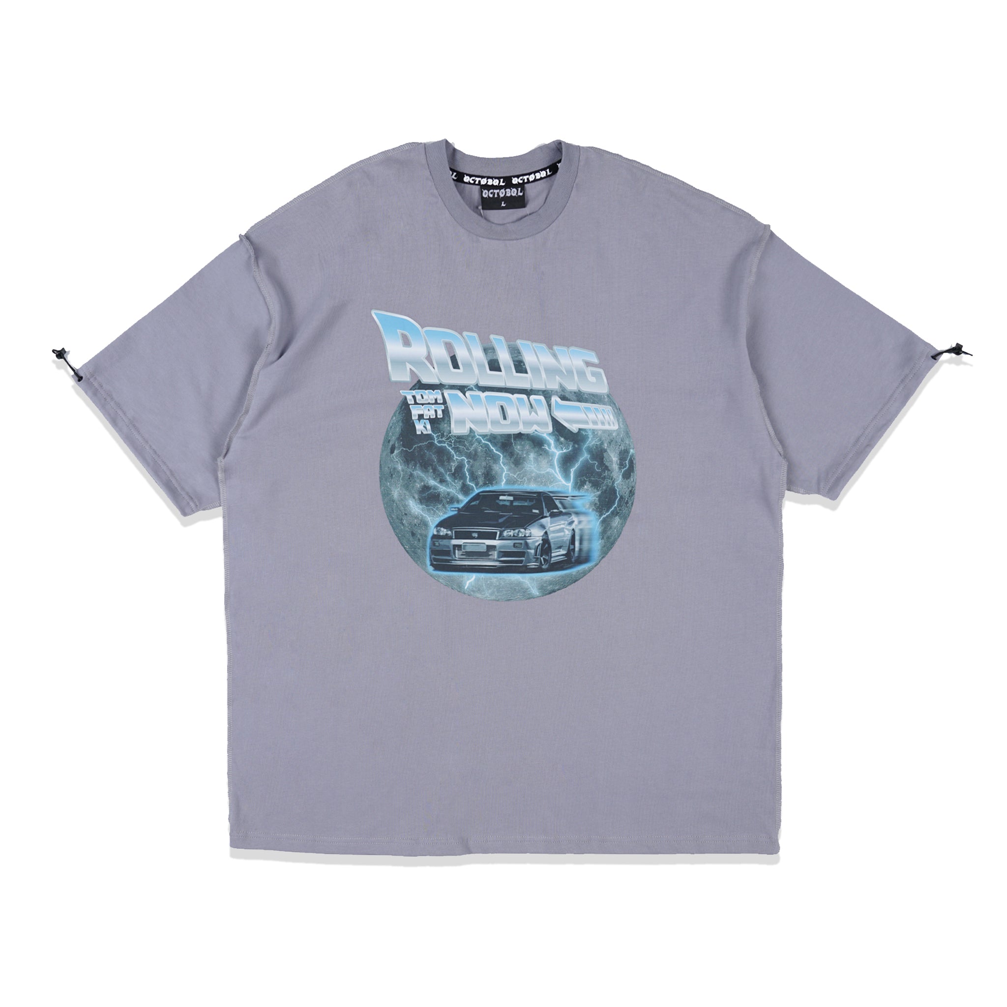 OCTO GAMBOL x TFK02 Rolling Now T-shirt (Light Blue)