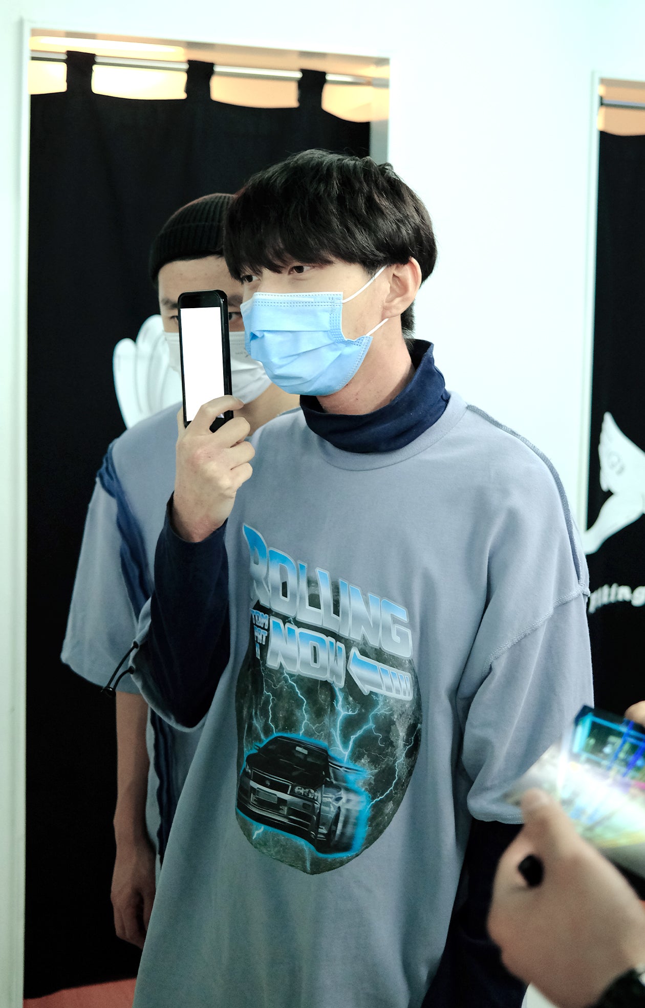 OCTO GAMBOL x TFK02 Rolling Now T-shirt (Light Blue)