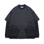 SS22 / 02 TH-060 Detachable Sleeves T-shirt (Black)