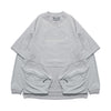 SS22 / 02 TH-060 Detachable Sleeves T-shirt (Ivory Grey)