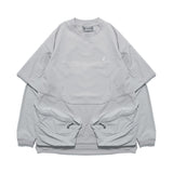 SS22 / 02 TH-060 Detachable Sleeves T-shirt (Ivory Grey)
