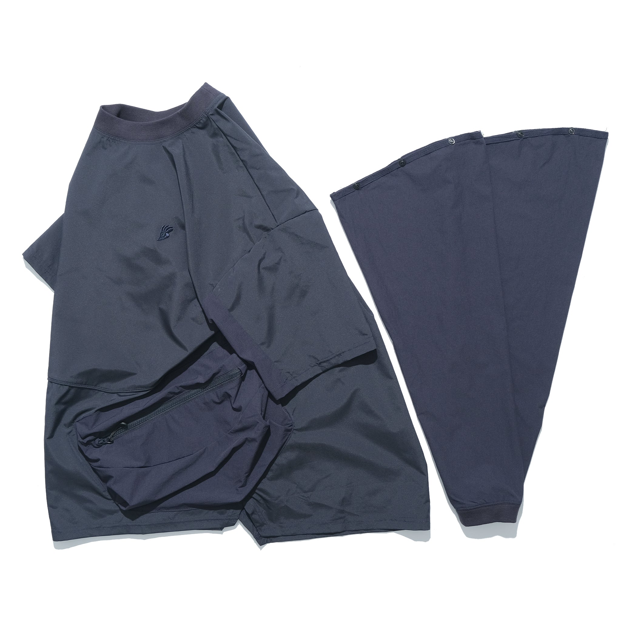 SS22 / 02 TH-060 Detachable Sleeves T-shirt (Navy)