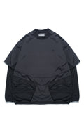 SS22 / 02 TH-060 Detachable Sleeves T-shirt (Black)