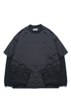 SS22 / 02 TH-060 Detachable Sleeves T-shirt (Black)