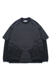 SS22 / 02 TH-060 Detachable Sleeves T-shirt (Black)