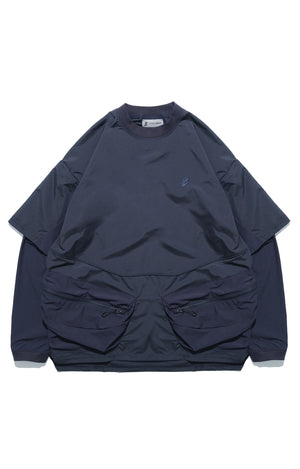SS22 / 02 TH-060 Detachable Sleeves T-shirt (Navy)
