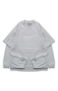 SS22 / 02 TH-060 Detachable Sleeves T-shirt (Ivory Grey)
