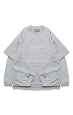 SS22 / 02 TH-060 Detachable Sleeves T-shirt (Ivory Grey)