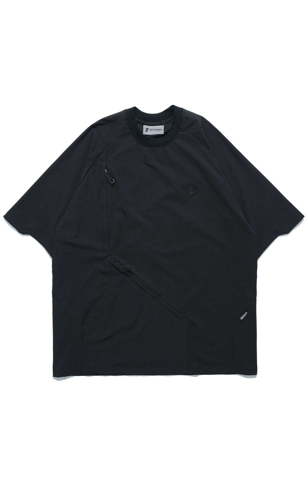 SS22 / 06 TH-061 Breathable Pipeline Nylon T-shirt (Black)