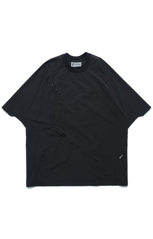 SS22 / 06 TH-061 Breathable Pipeline Nylon T-shirt (Black)