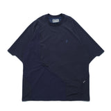 SS22 / 06 TH-061 Breathable Pipeline Nylon T-shirt (Navy)