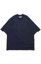 SS22 / 06 TH-061 Breathable Pipeline Nylon T-shirt (Navy)