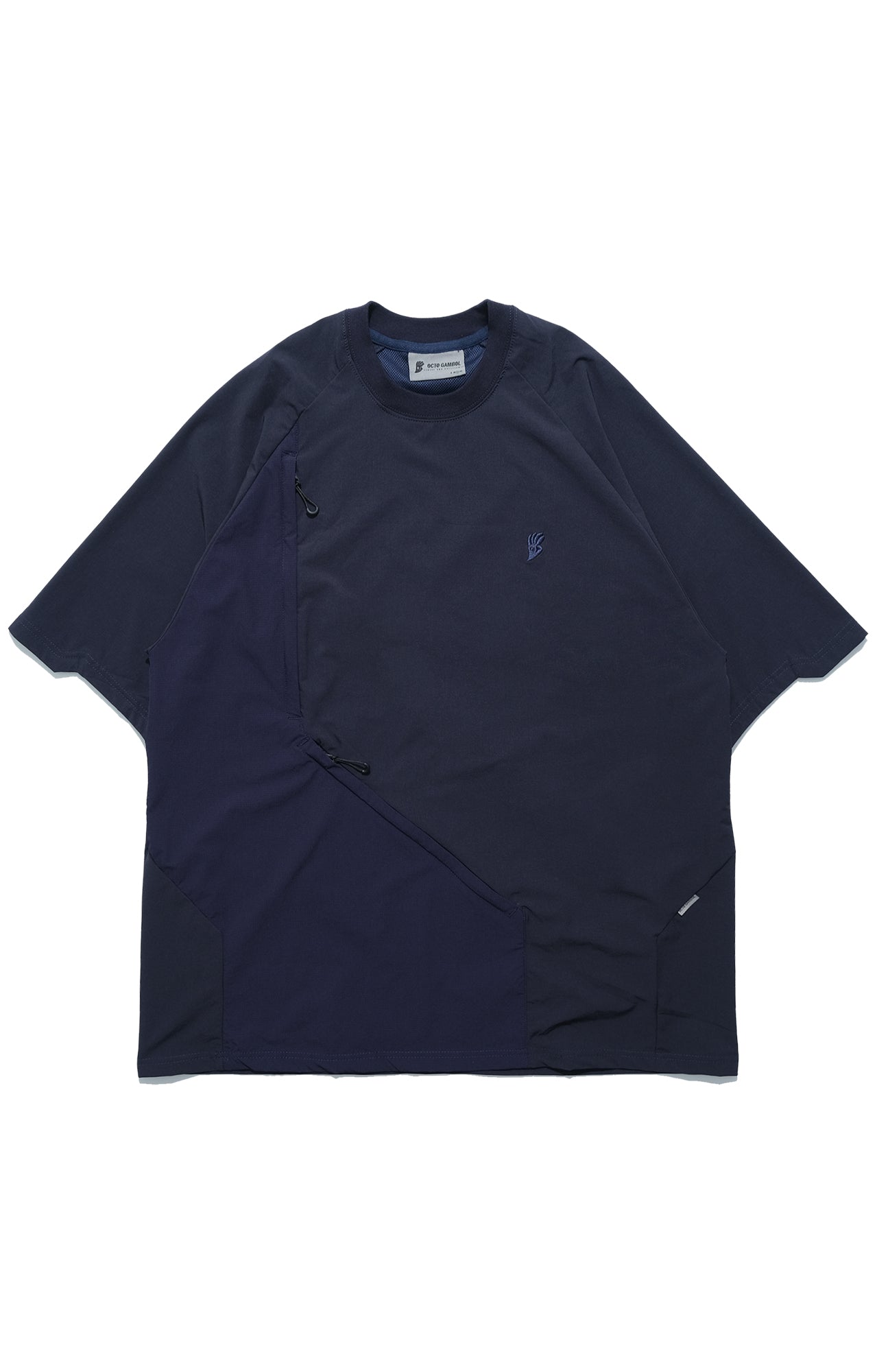 SS22 / 06 TH-061 Breathable Pipeline Nylon T-shirt (Navy)