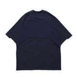 SS22 / 06 TH-061 Breathable Pipeline Nylon T-shirt (Navy)