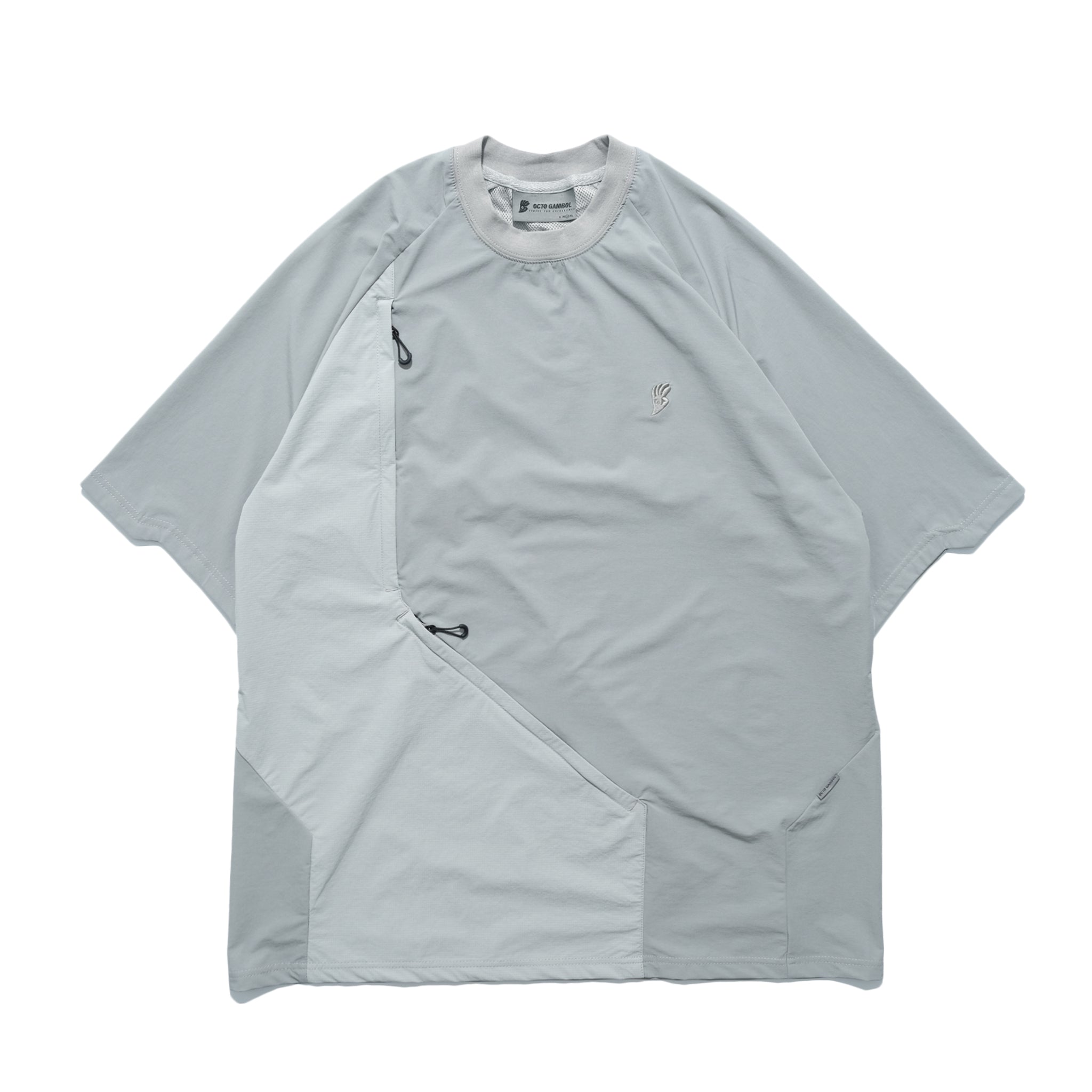 SS22 / 06 TH-061 Breathable Pipeline Nylon T-shirt (Grey)