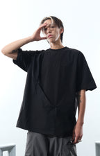 SS22 / 06 TH-061 Breathable Pipeline Nylon T-shirt (Black)