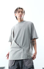 SS22 / 06 TH-061 Breathable Pipeline Nylon T-shirt (Grey)