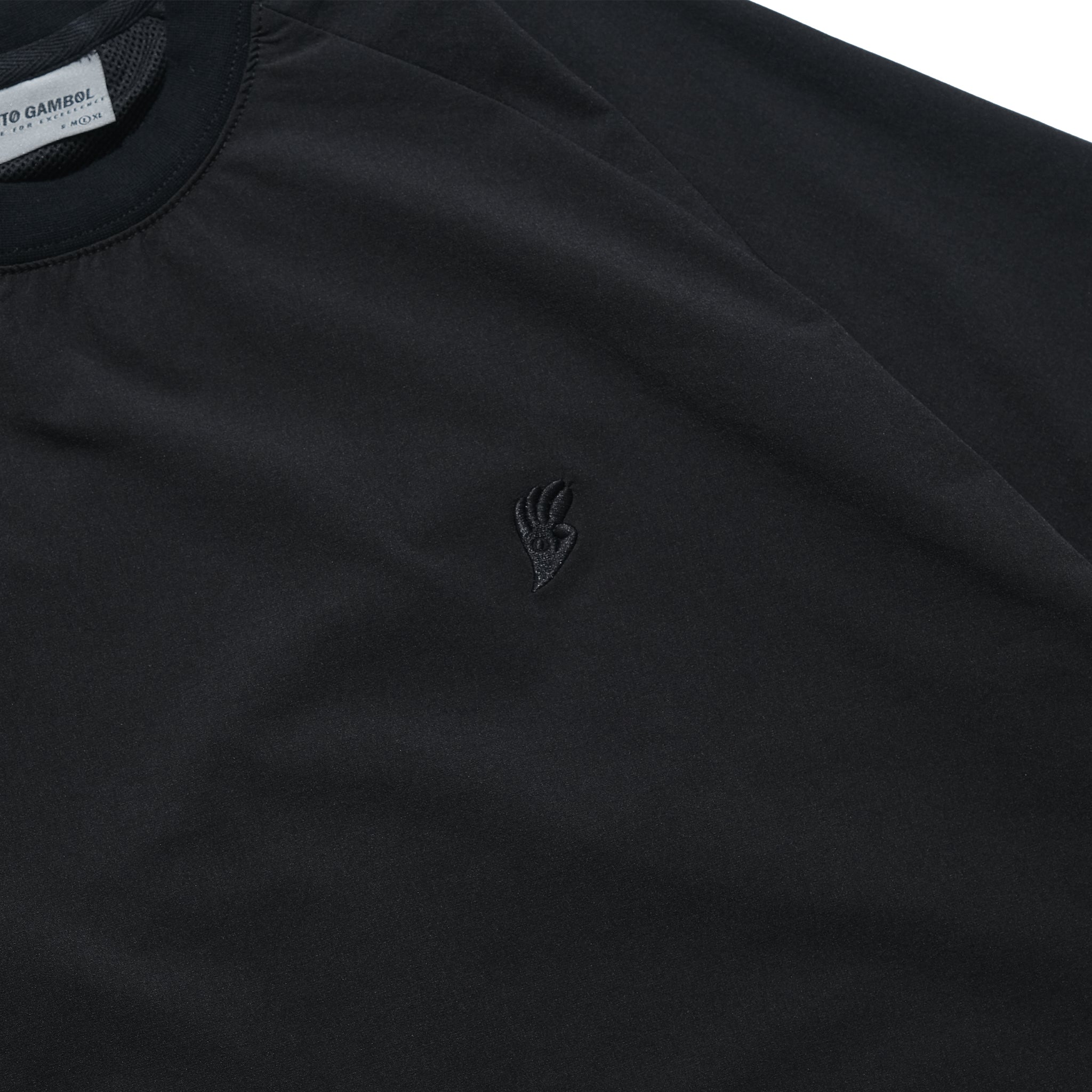 SS22 / 06 TH-061 Breathable Pipeline Nylon T-shirt (Black)
