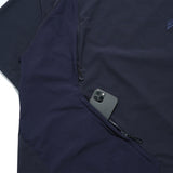 SS22 / 06 TH-061 Breathable Pipeline Nylon T-shirt (Navy)