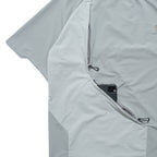 SS22 / 06 TH-061 Breathable Pipeline Nylon T-shirt (Grey)